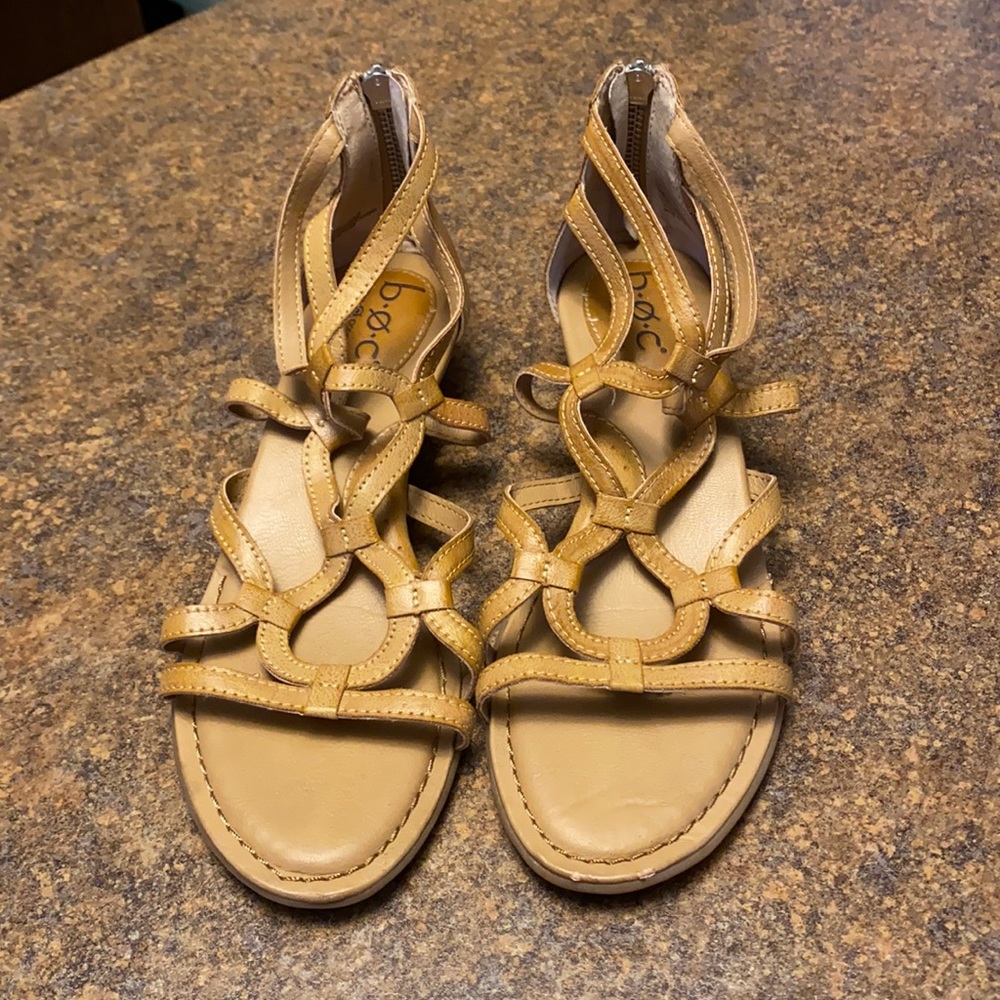 BOC Born Concepts Brown Strap Sandals - 7M